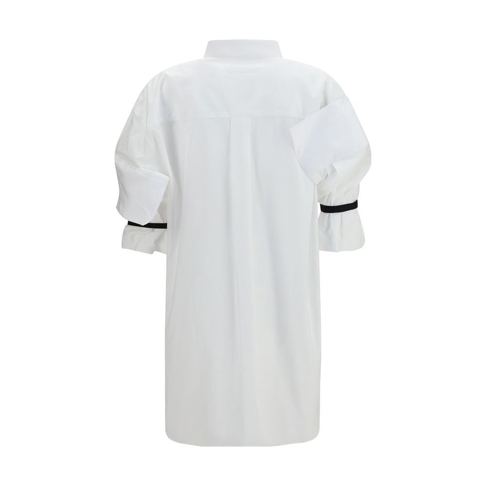 ALAINPAUL White Cotton Shortsleeve Shirt