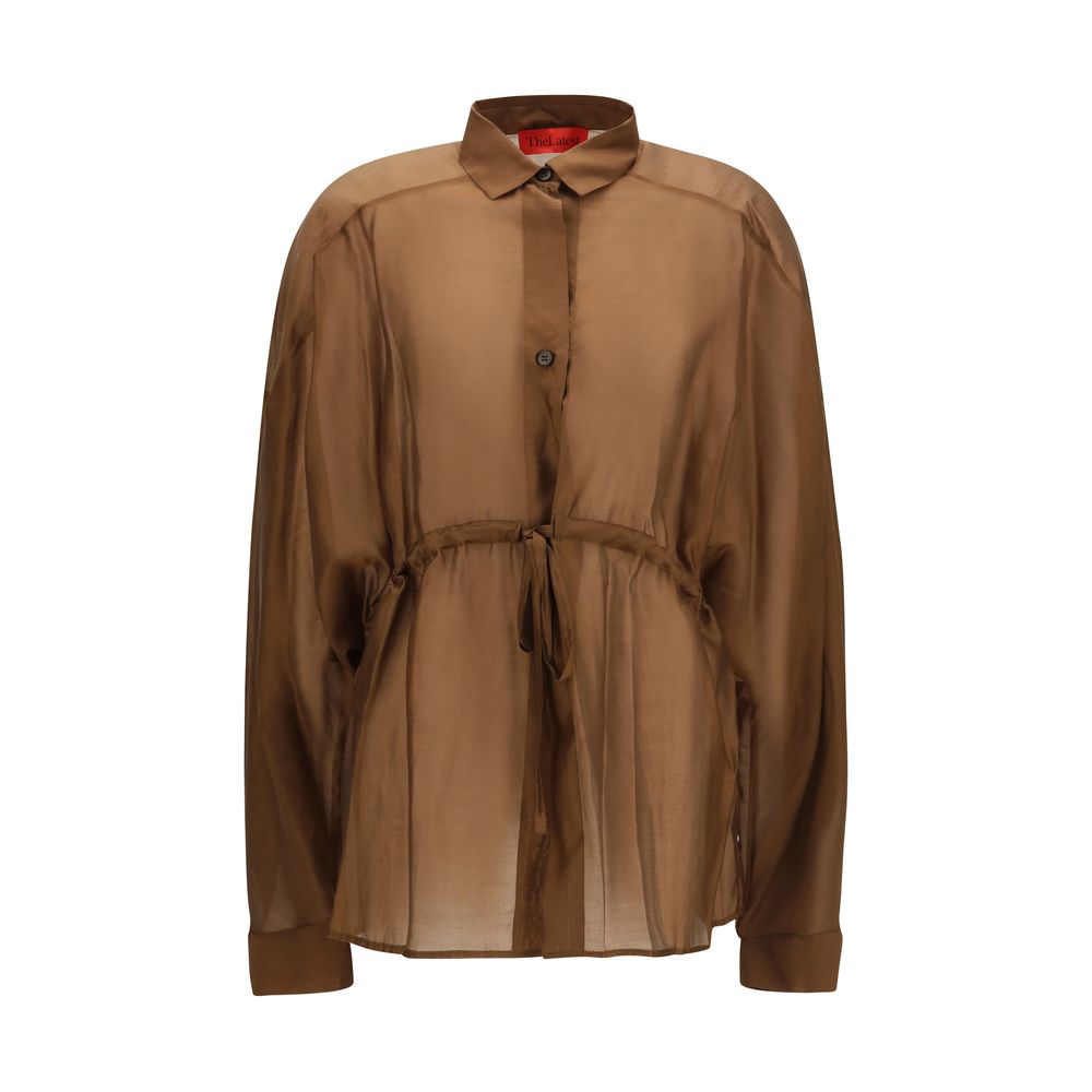 The Latest Brown Lyocell Shirt