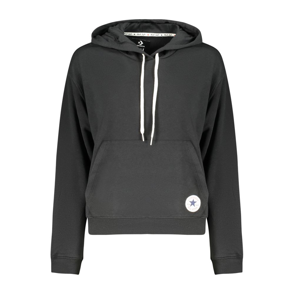 Converse Black Cotton Sweatshirt