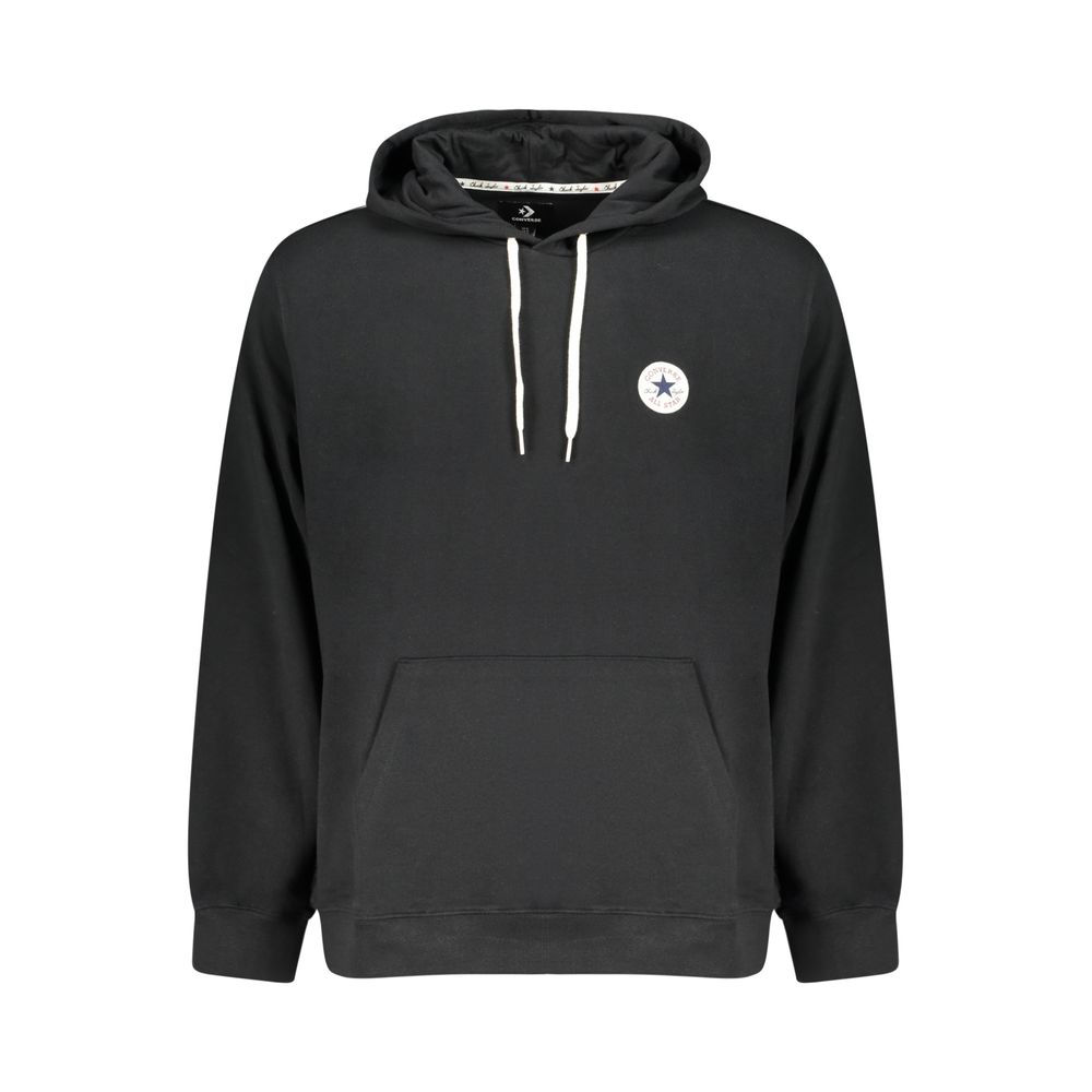Converse Black Cotton Sweatshirt