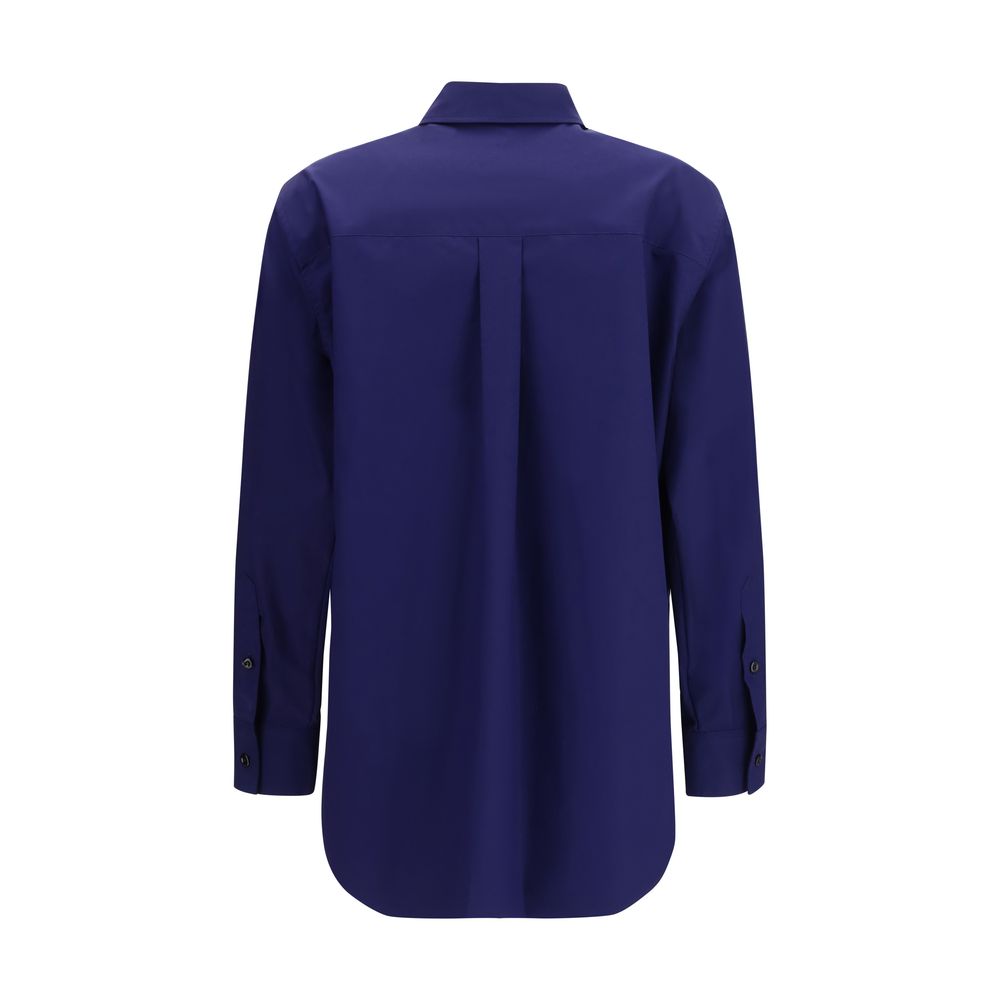 Fendi Blue Cotton Shirt