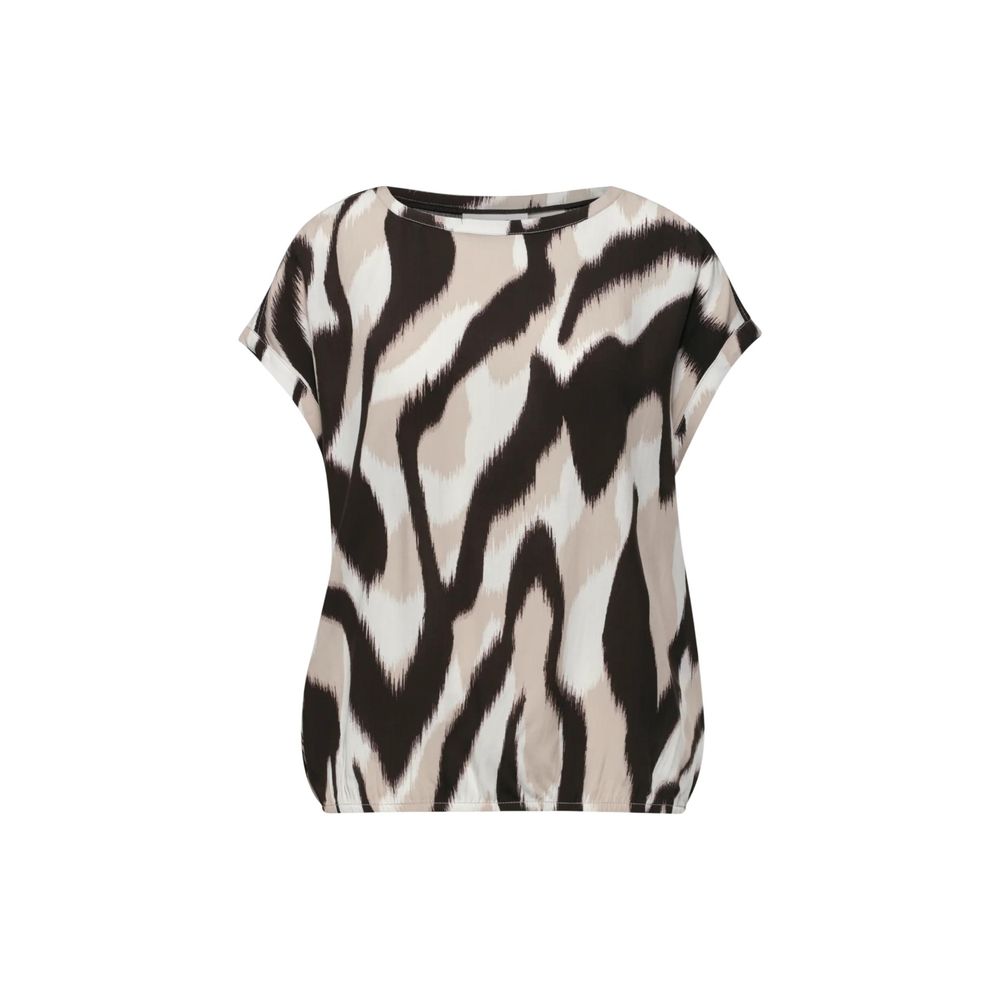 Street One Brown Viscose Blouse