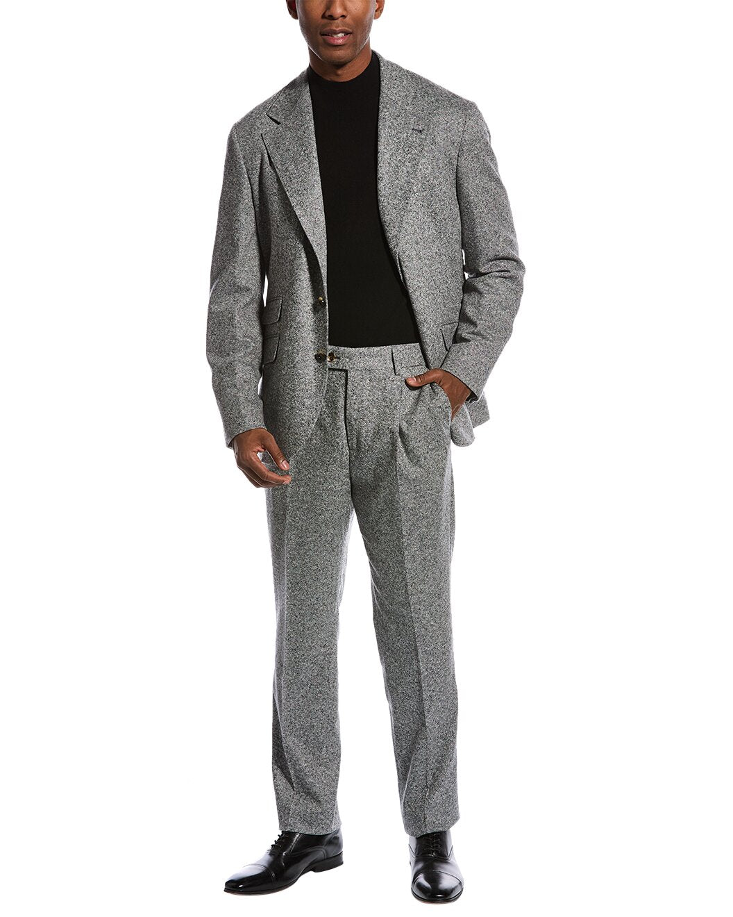 Brunello Cucinelli Gray Fibres Clothing