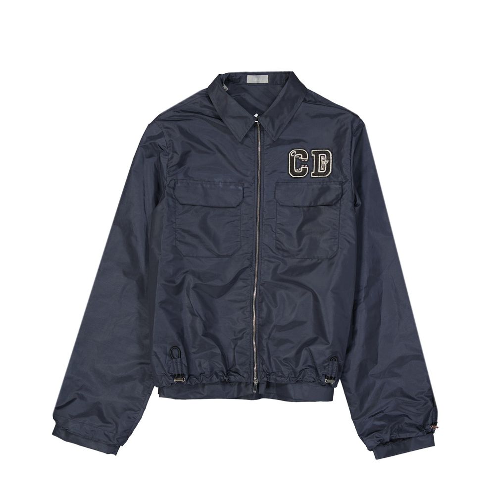 Dior Blue Polyamide Shell Jacket
