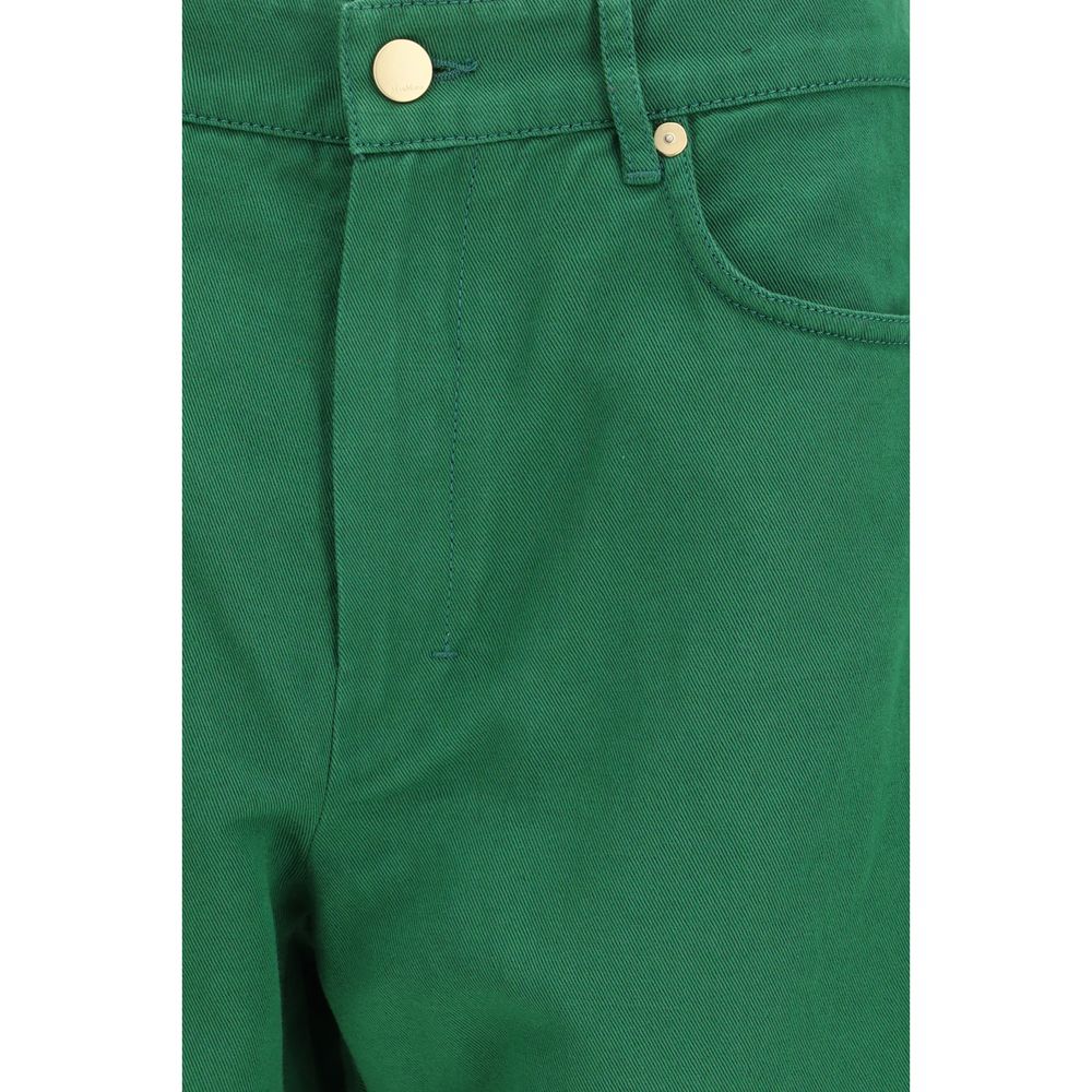 بنطلون كاجوال من القطن بلونين من 'S Max Mara