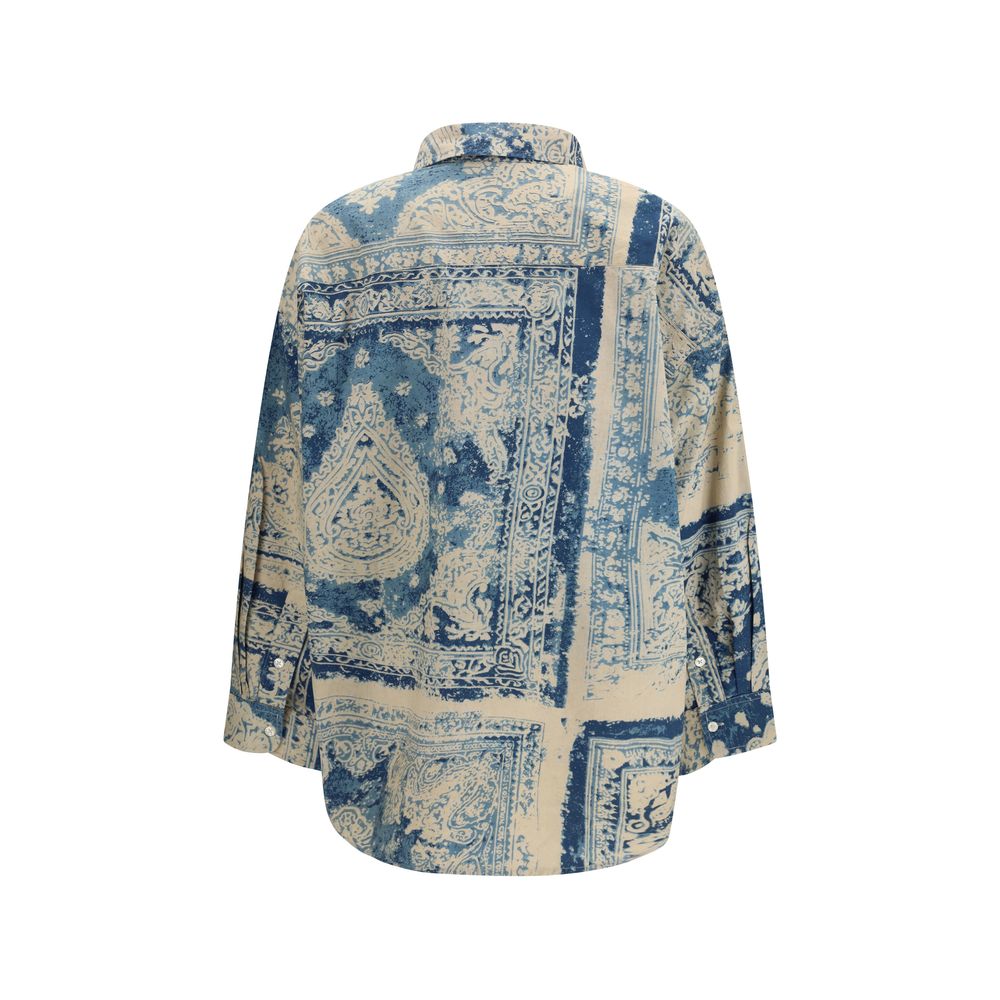 R13 Multicolor Cotton Pattern Shirt