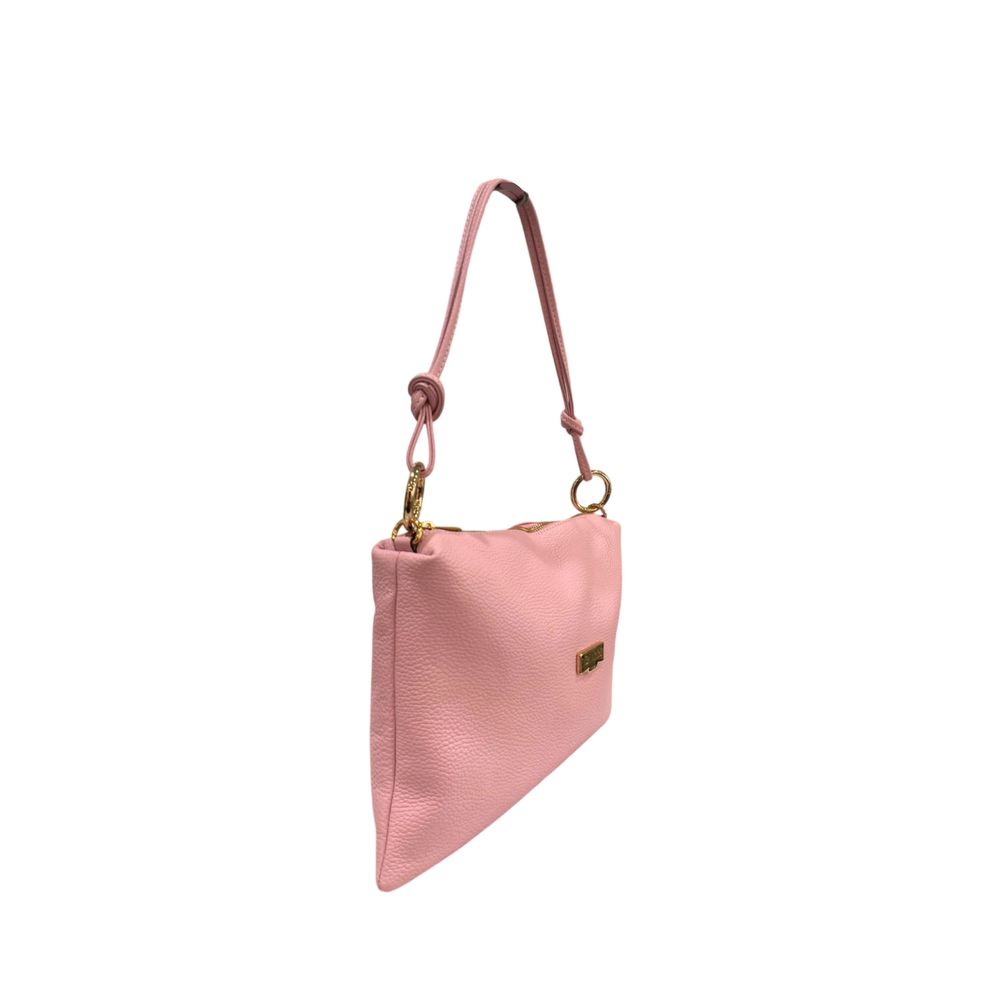 Baldinini Trend Pink Leather Women Bag