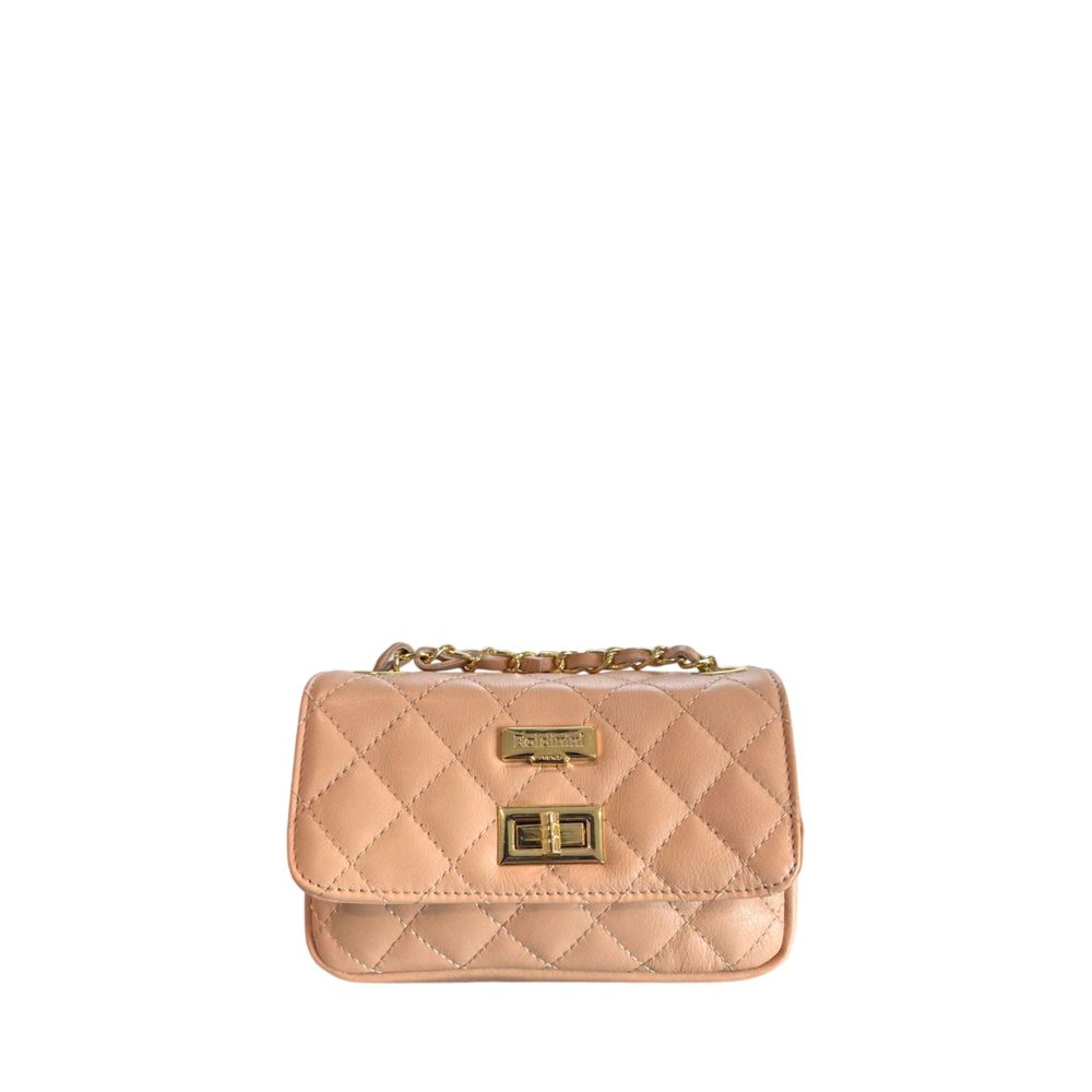 Baldinini Trend Multicolor Cowhide Crossbody Bag