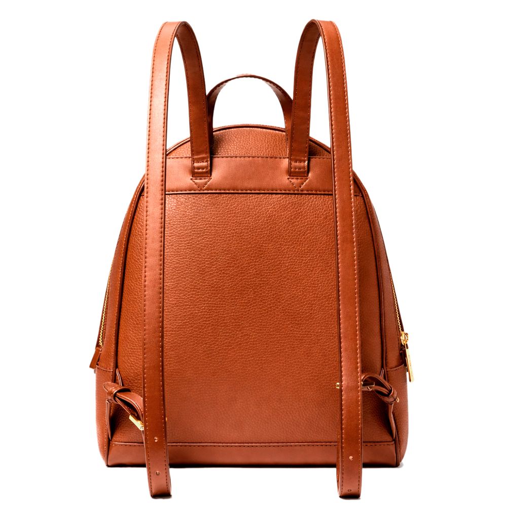 Michael Kors Brown Canvas Backpack