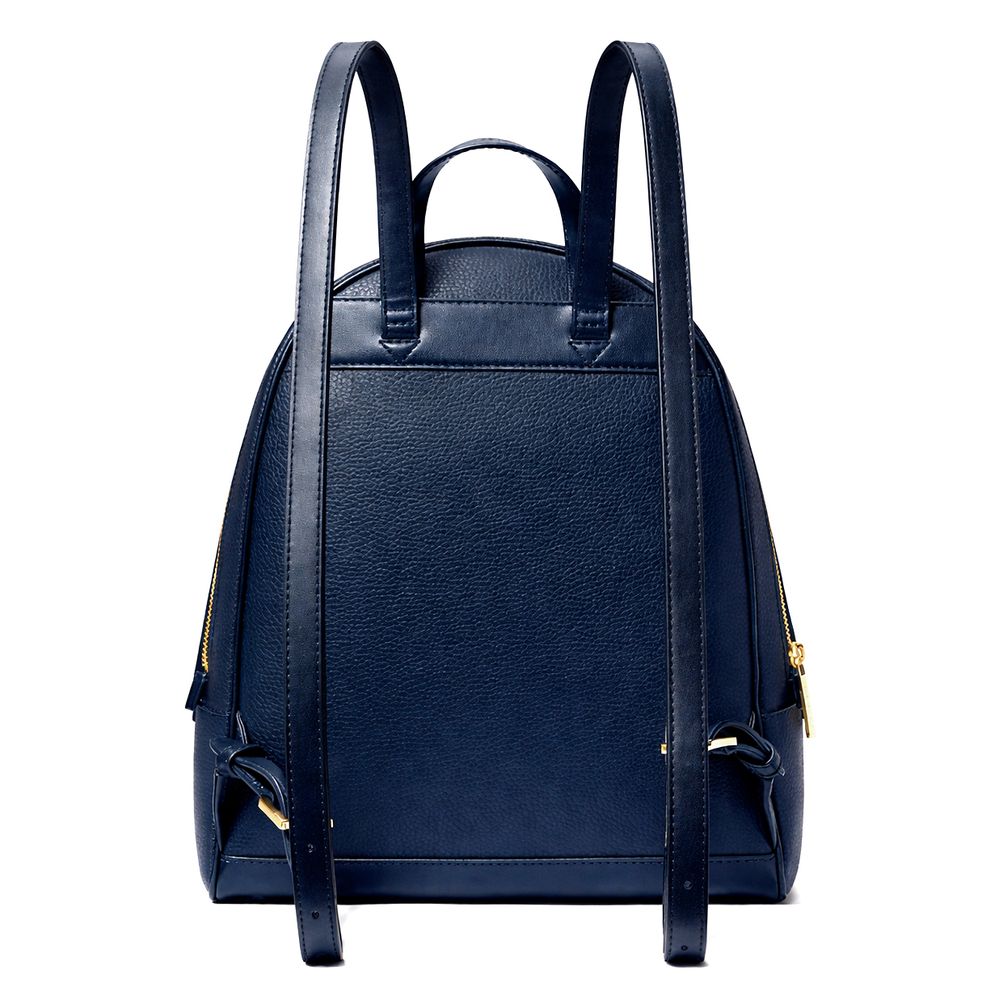 Michael Kors Blue Canvas Backpack