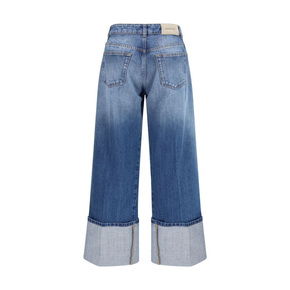 Givenchy Blue Cotton Jeans Denim
