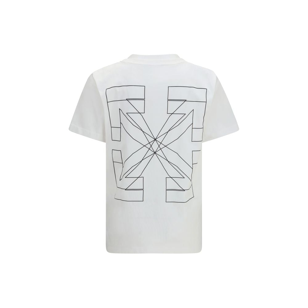 Off-White White Cotton T-Shirt