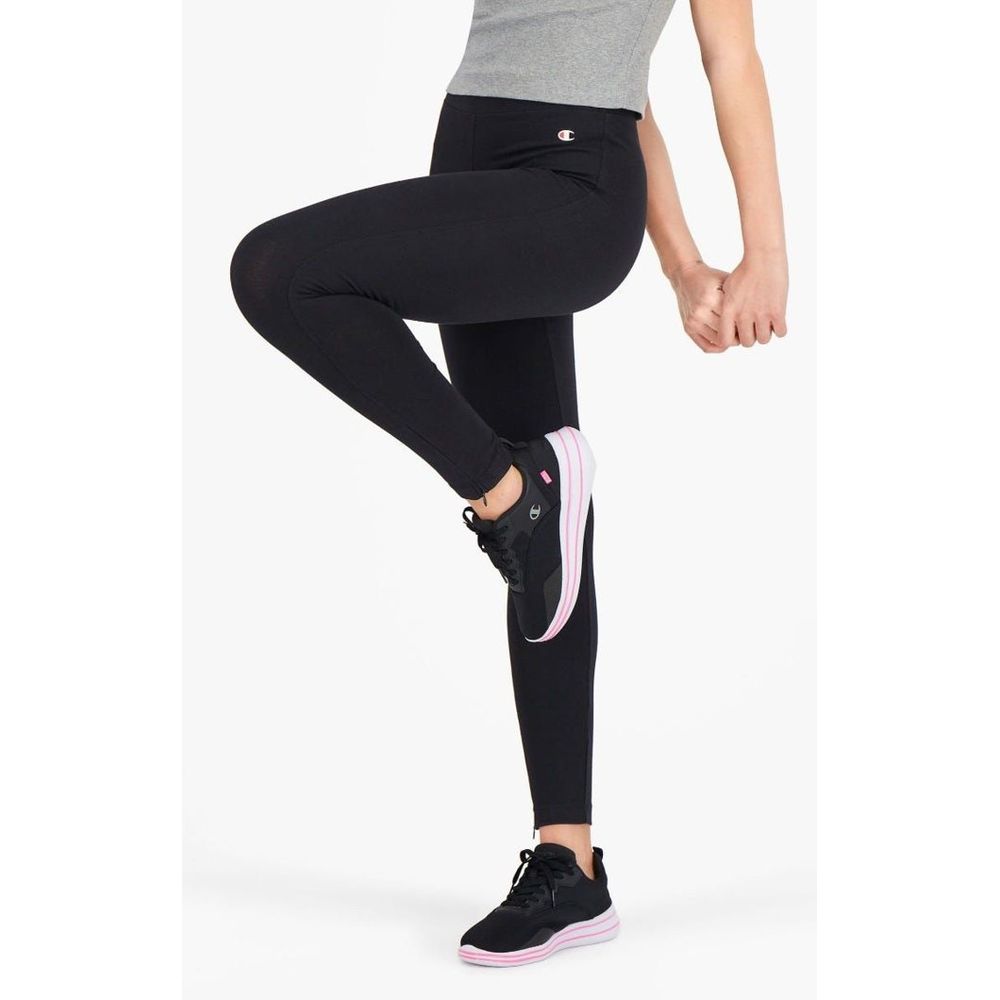 Champion Black Cotton Leggings