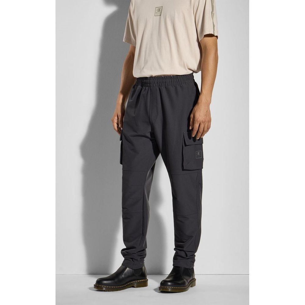 Champion Black Polyester Cargo Pants