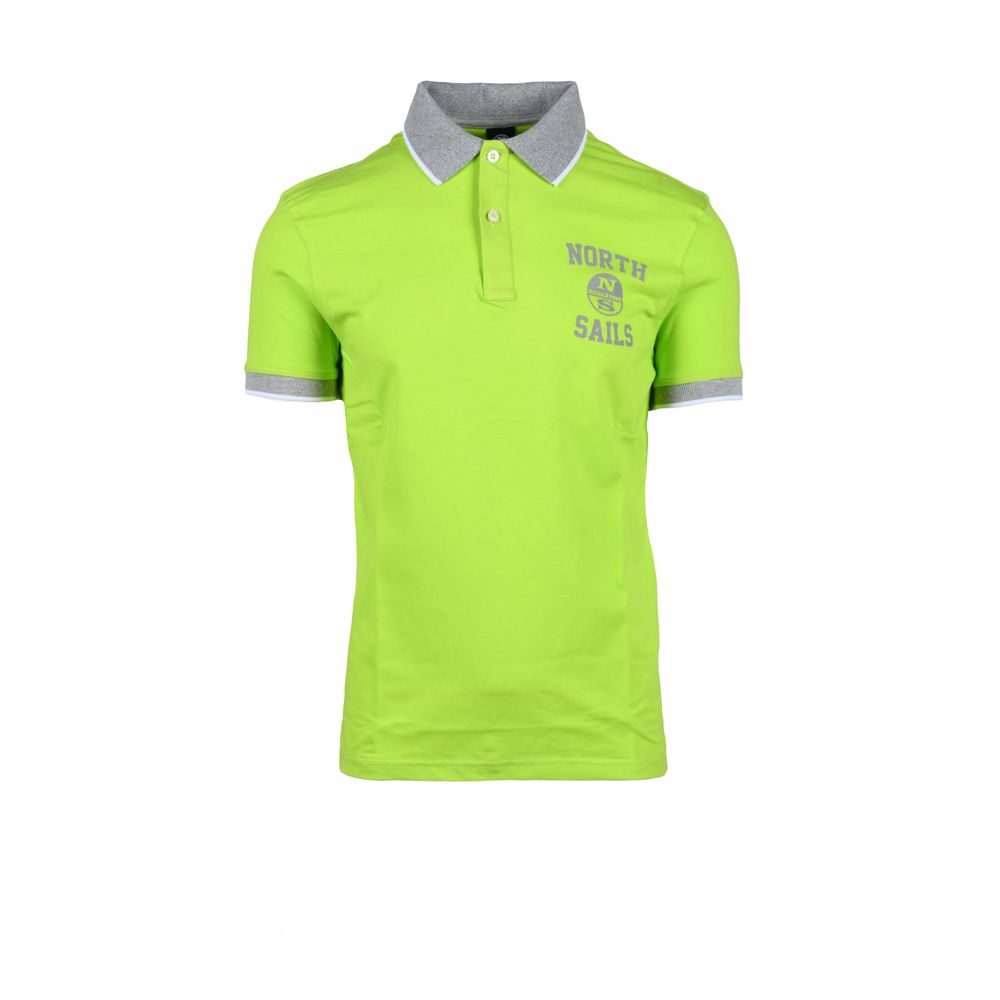 North Sails Green Cotton Polo Shirt