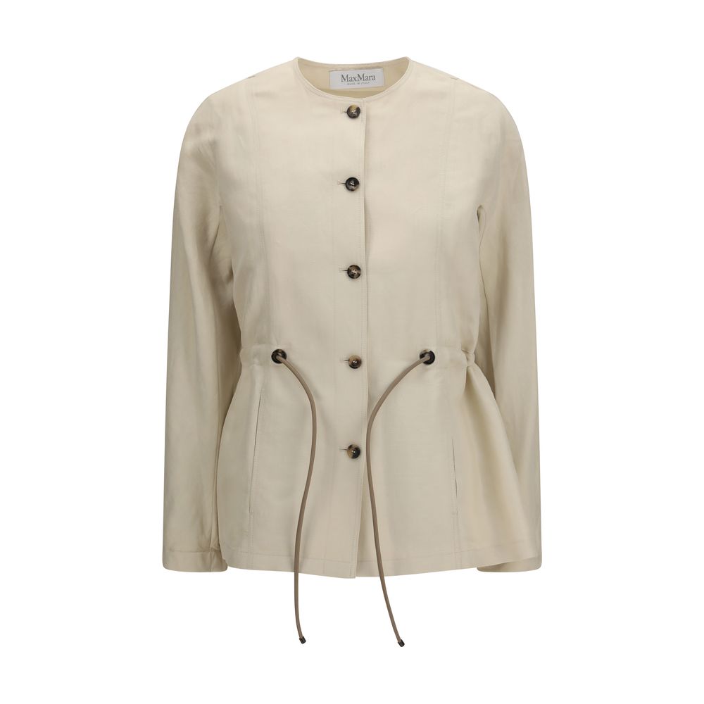 Max Mara Beige Linen Clothing