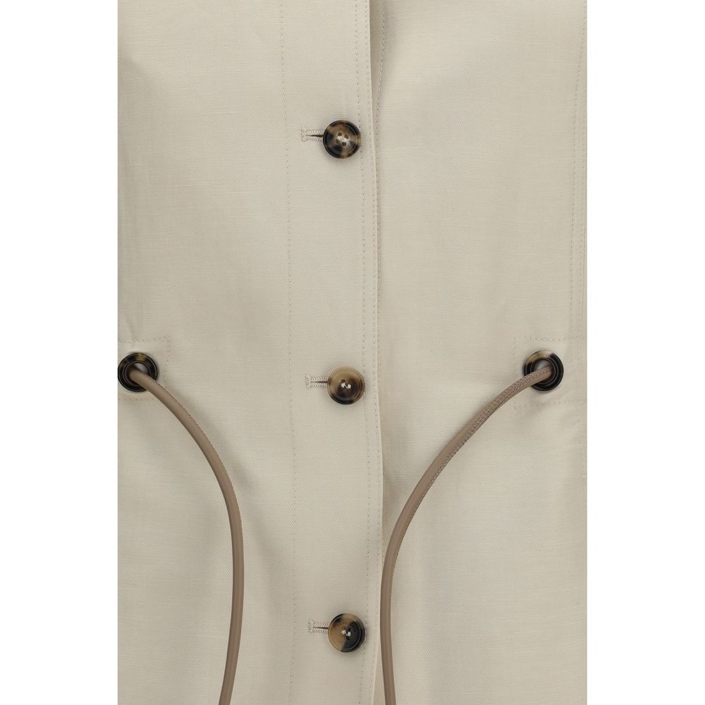 Max Mara Beige Linen Clothing