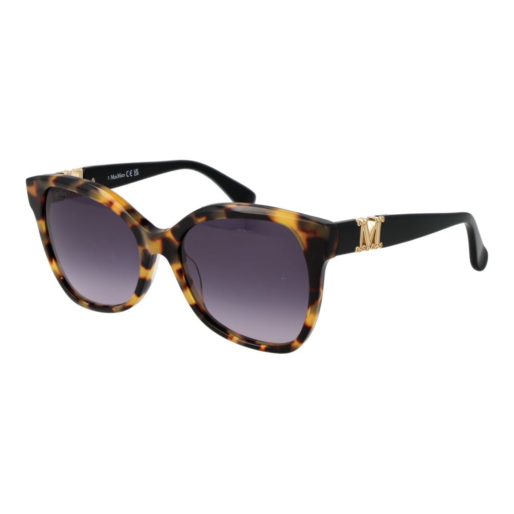 Max Mara Brown Acetate Sunglasses