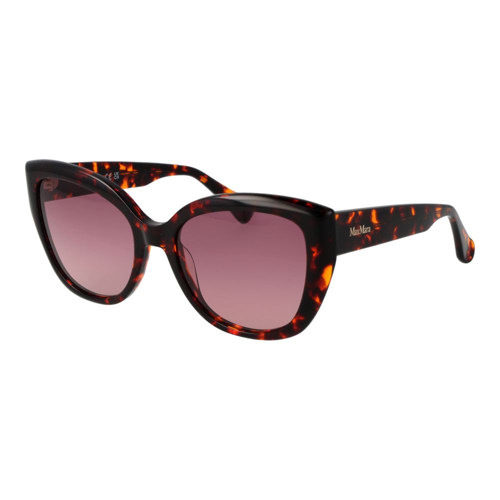 Max Mara Brown Acetate Sunglasses