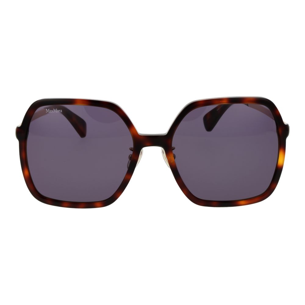 Max Mara Brown Acetate Sunglasses
