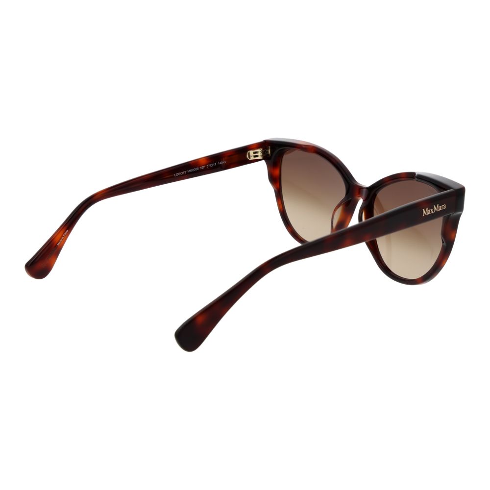 Max Mara Brown Acetate Sunglasses