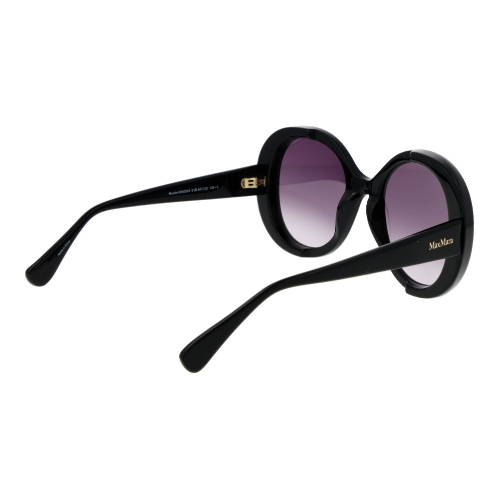 Max Mara Black Acetate Sunglasses