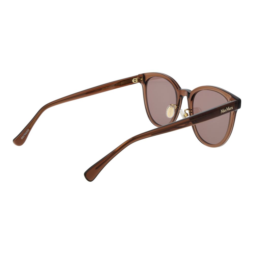Max Mara Brown Acetate Sunglasses