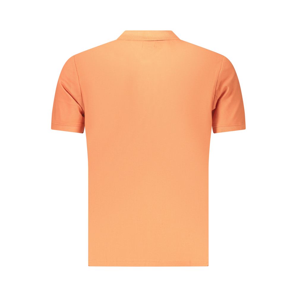 U.S. Grand Orange Cotton Men's Polo Shirt