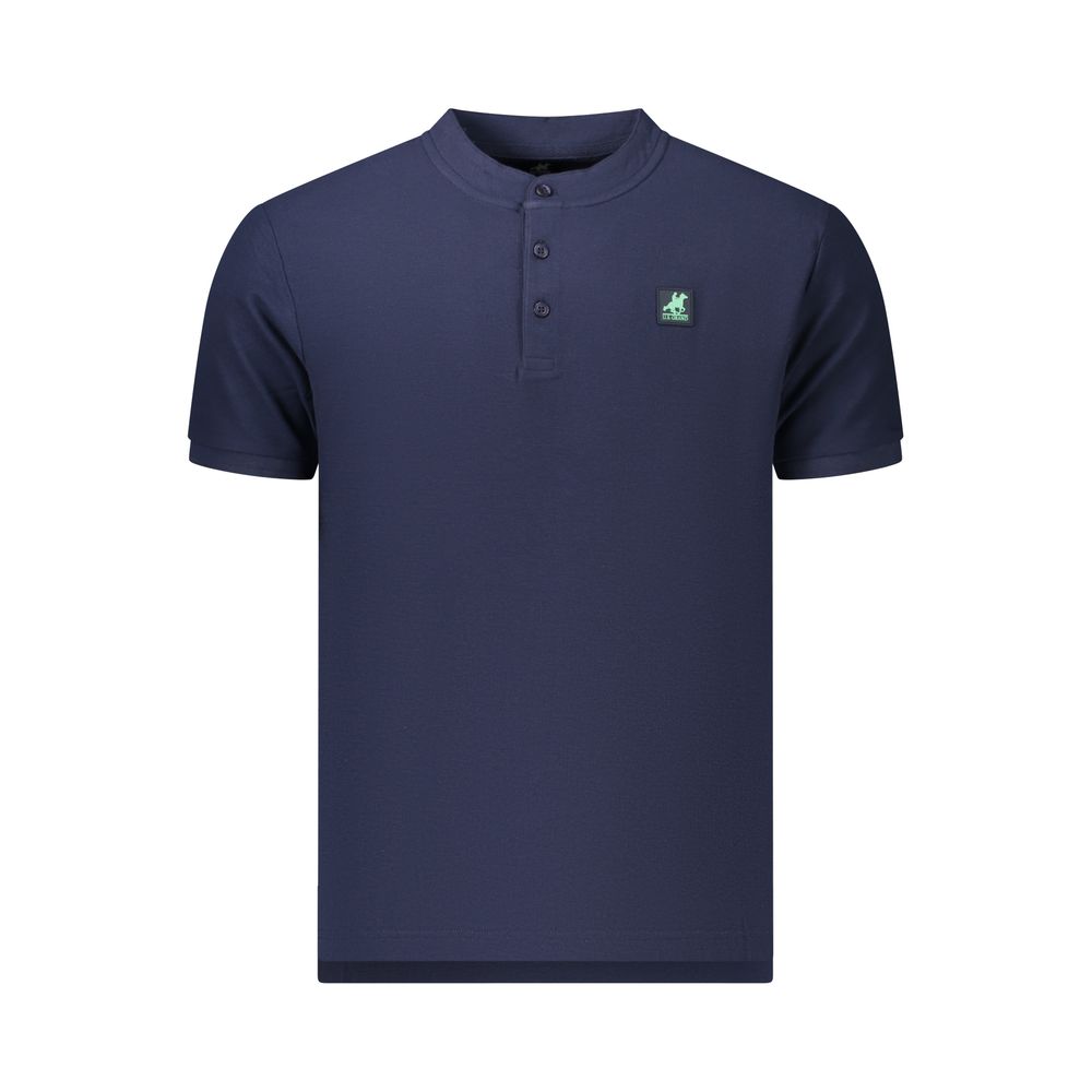 U.S. Grand Blue Cotton Men's Polo