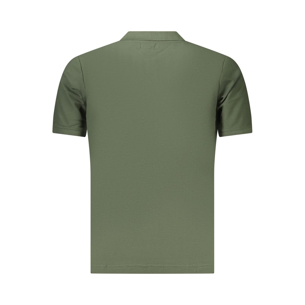 U.S. Grand Green Cotton Men's Polo Shirt