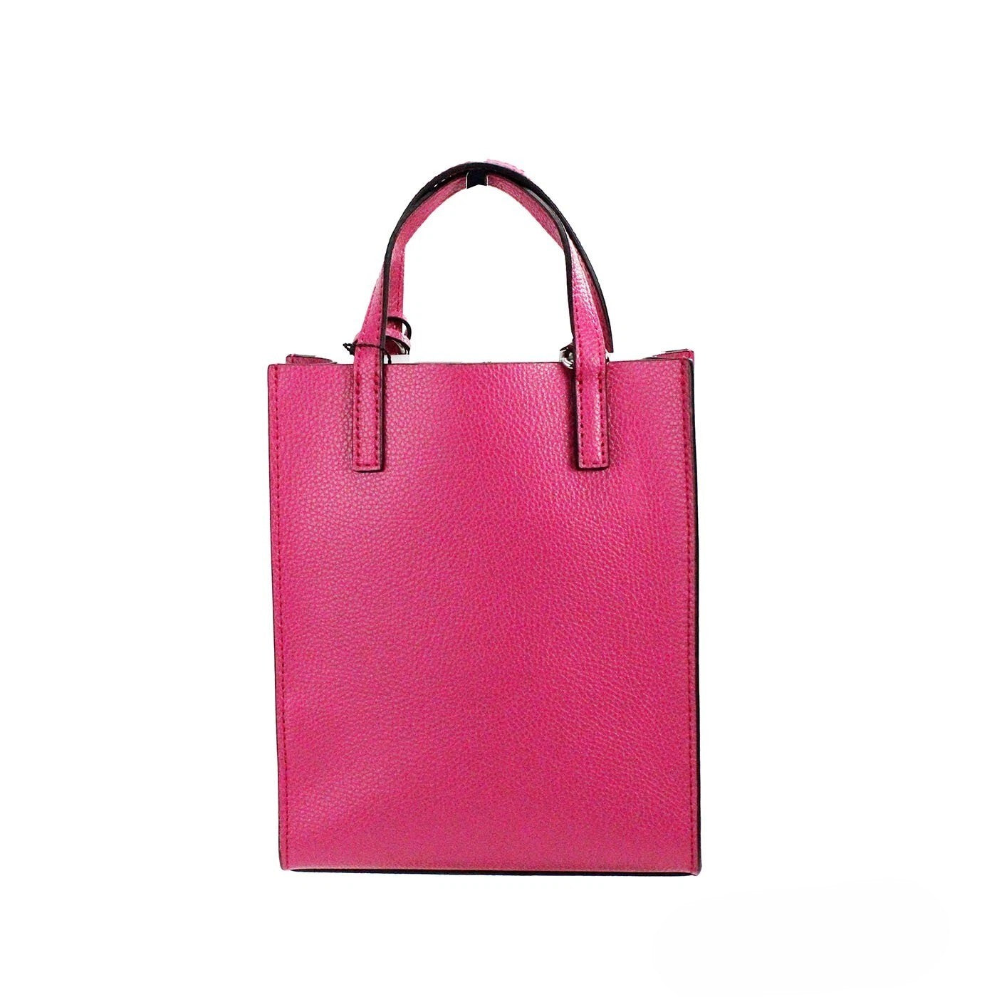 Marc Jacobs Mini Grind Cactus Flower Pebbled Leather Crossbody Tote Bag