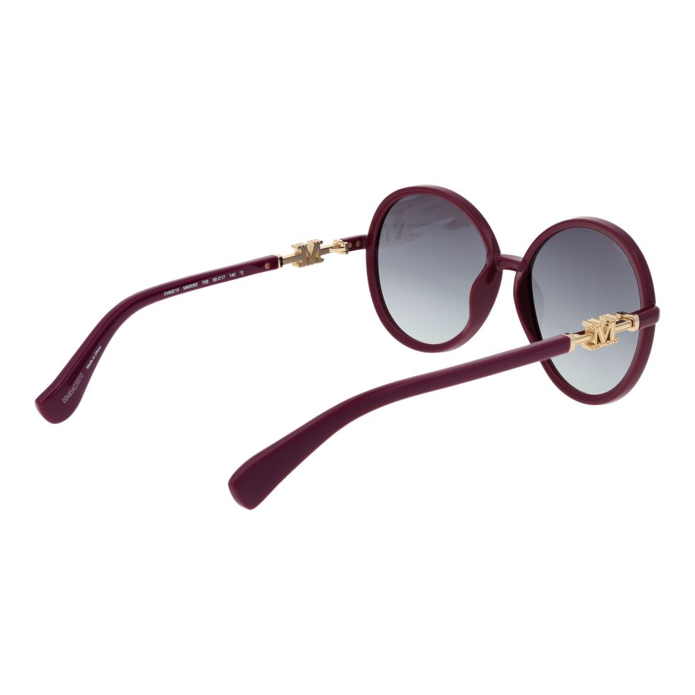 Max Mara Purple Plastic Sunglasses