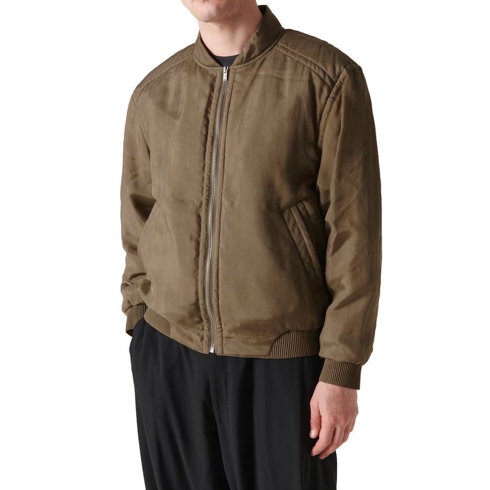 Saint Laurent Green Copper Bomber