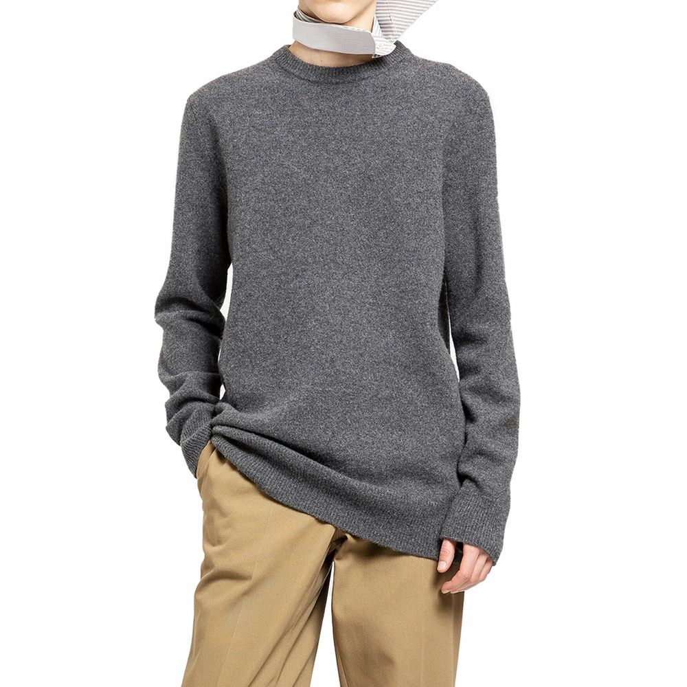 Maison Margiela Gray Wool Sweatshirt