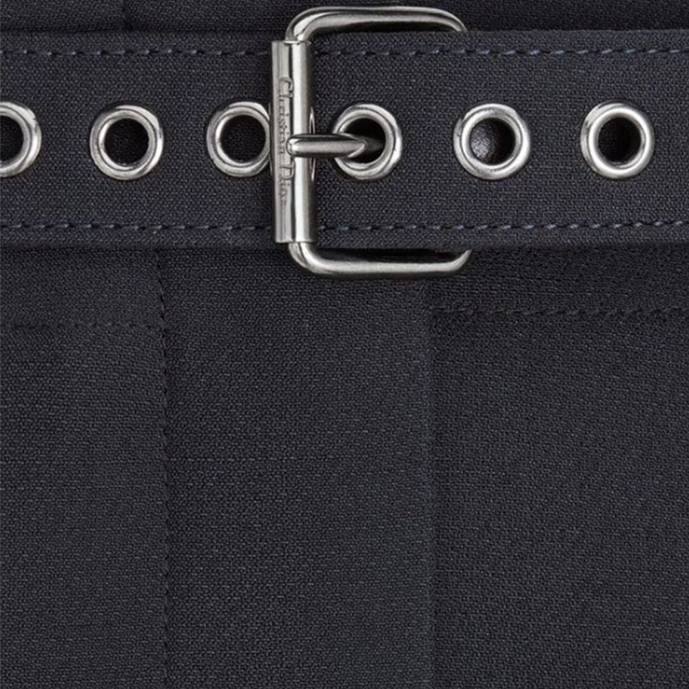 Dior Black Wool Casual Pants