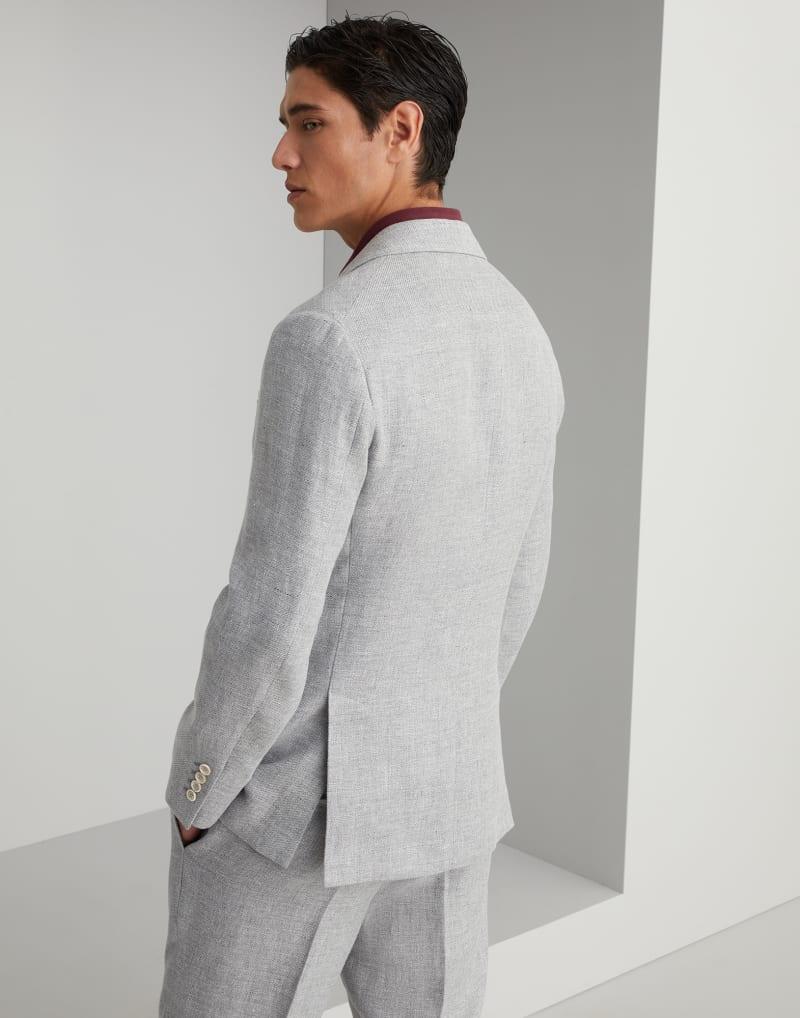 Brunello Cucinelli Gray Linen Blazer