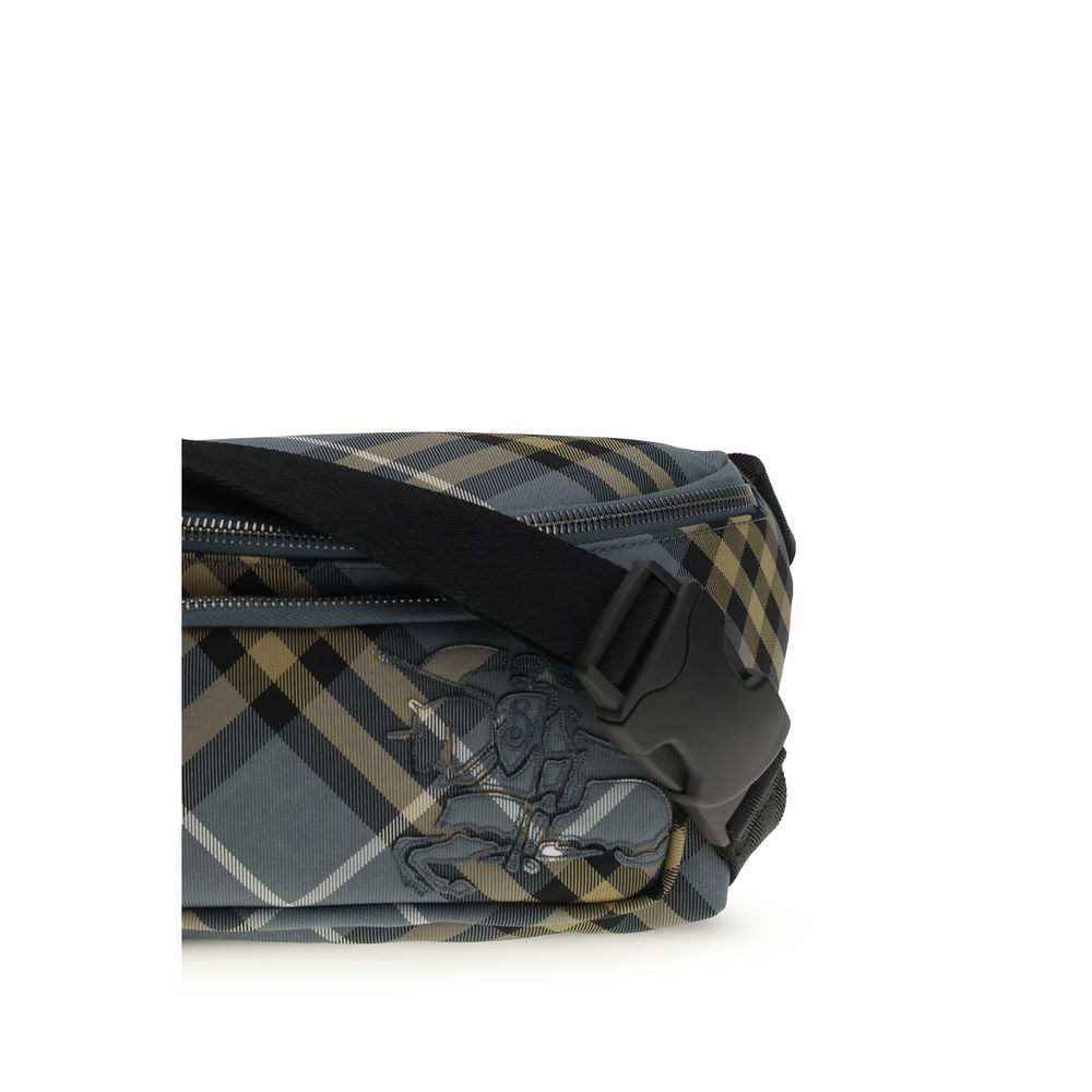 Burberry Multicolor Nylon Clutch Bag