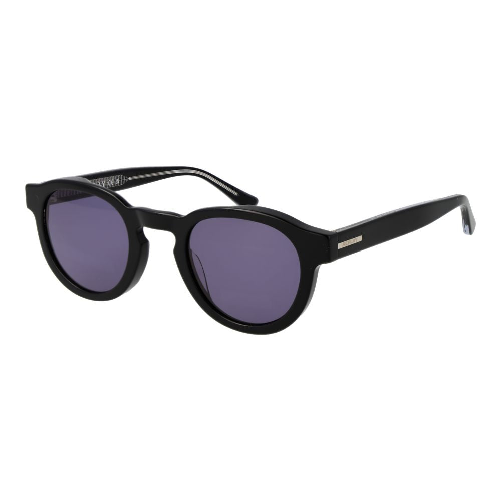 Replay Black Acetate Sunglasses