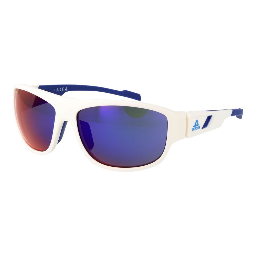 Adidas White Plastic Sunglasses