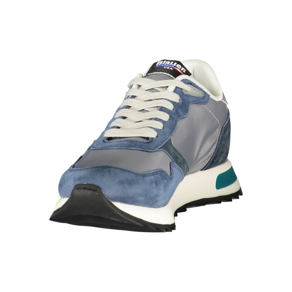حذاء رياضي رجالي أزرق من البوليستر من Blauer