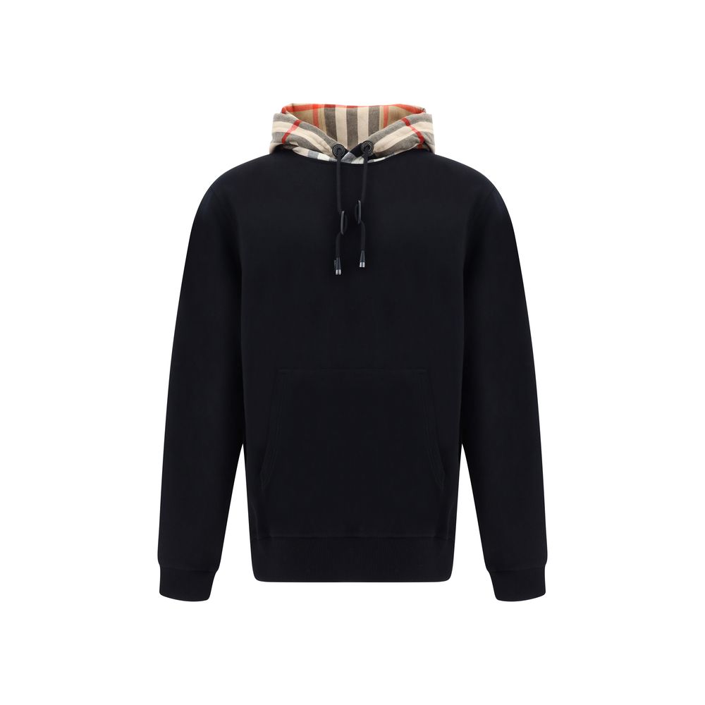 Burberry Black Cotton Sweatshirt