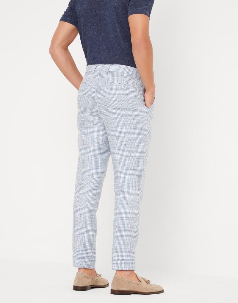 Brunello Cucinelli Light Blue Linen Two-Piece Suit