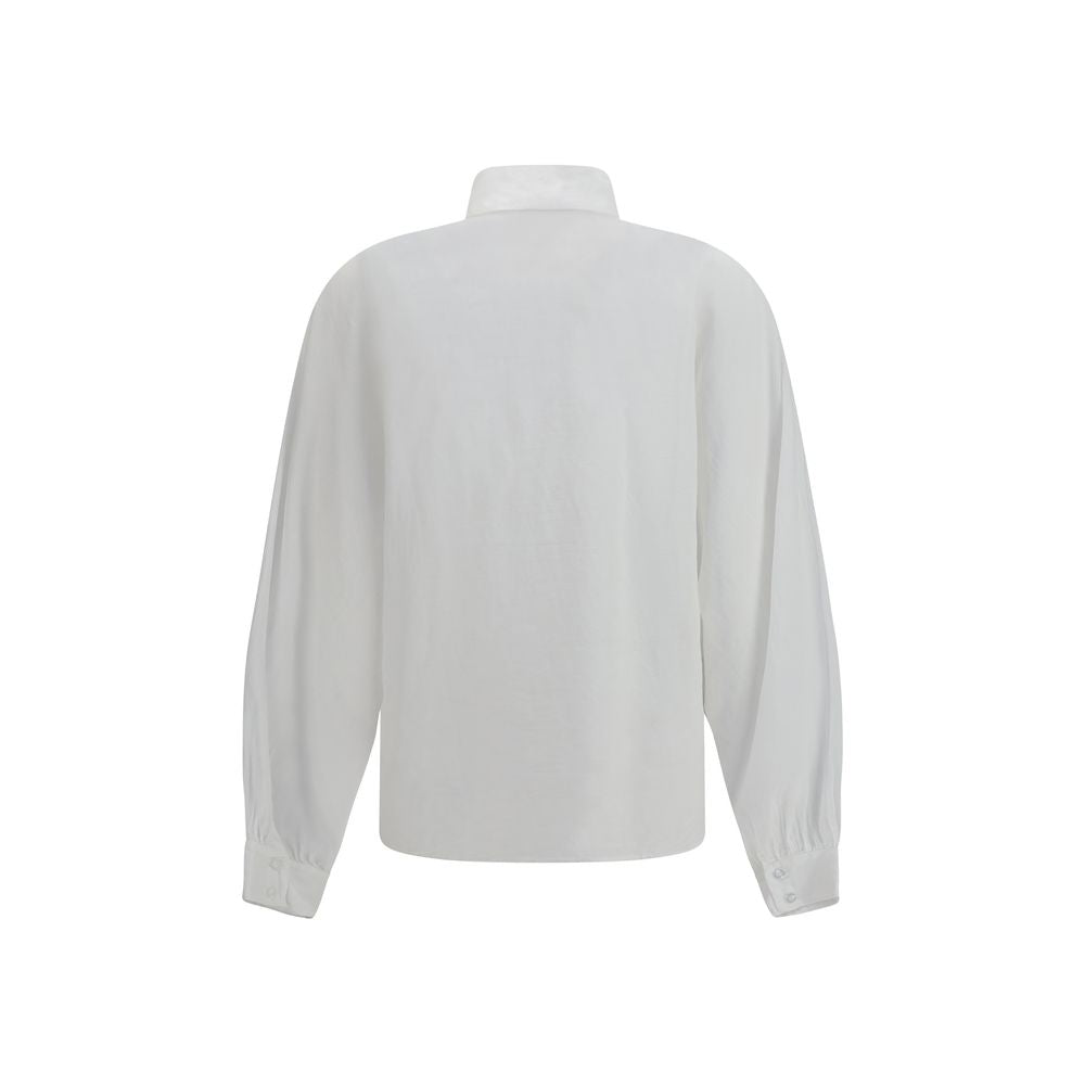 SOSUE White Cotton Blouse