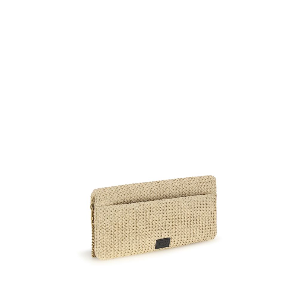PINKO Beige Polypropylene Shoulder Bag