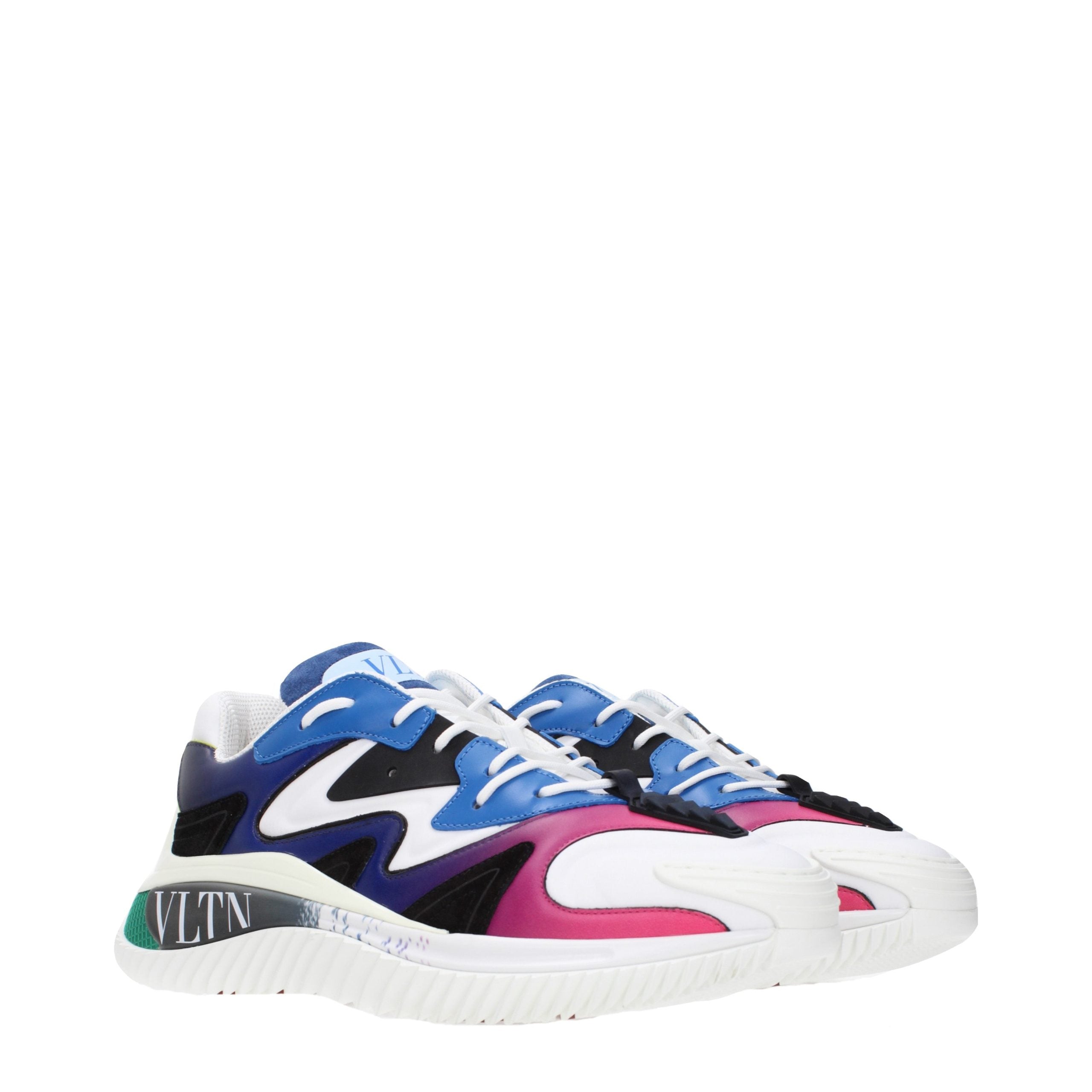 Valentino Garavani Multicolor Leather Athletic Sneakers