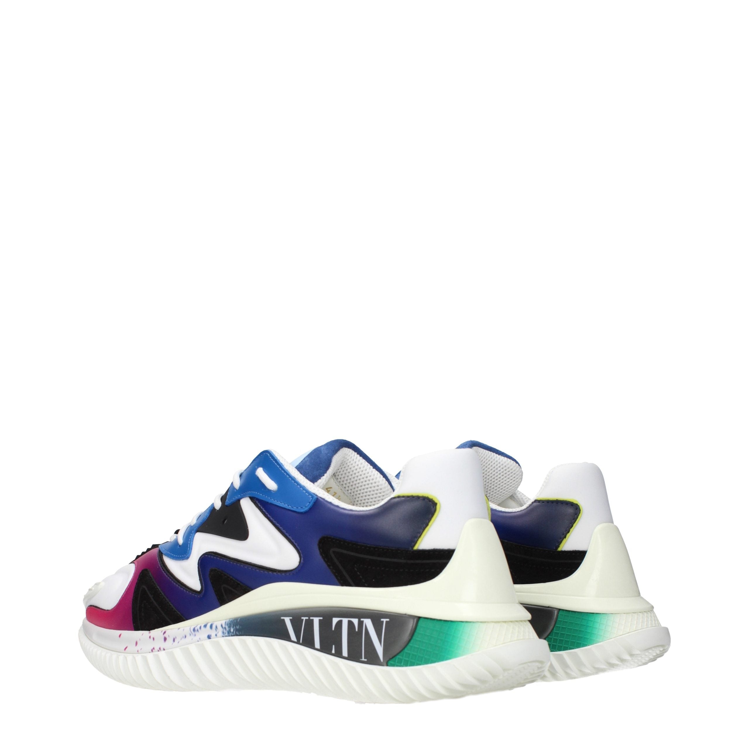 Valentino Garavani Multicolor Leather Athletic Sneakers