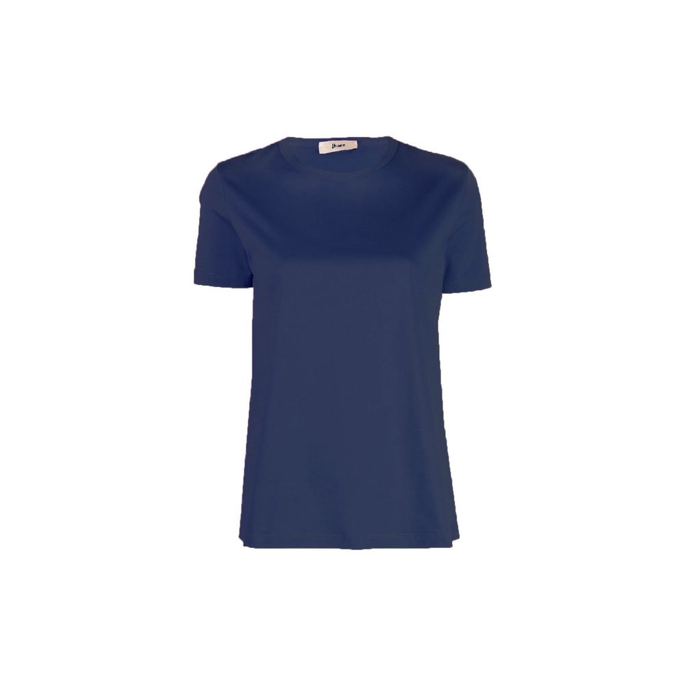 Herno Blue Cotton T-Shirt