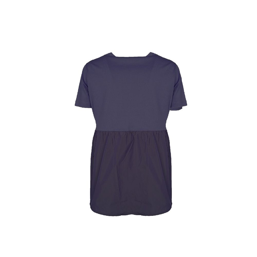 Herno Blue Cotton T-Shirt