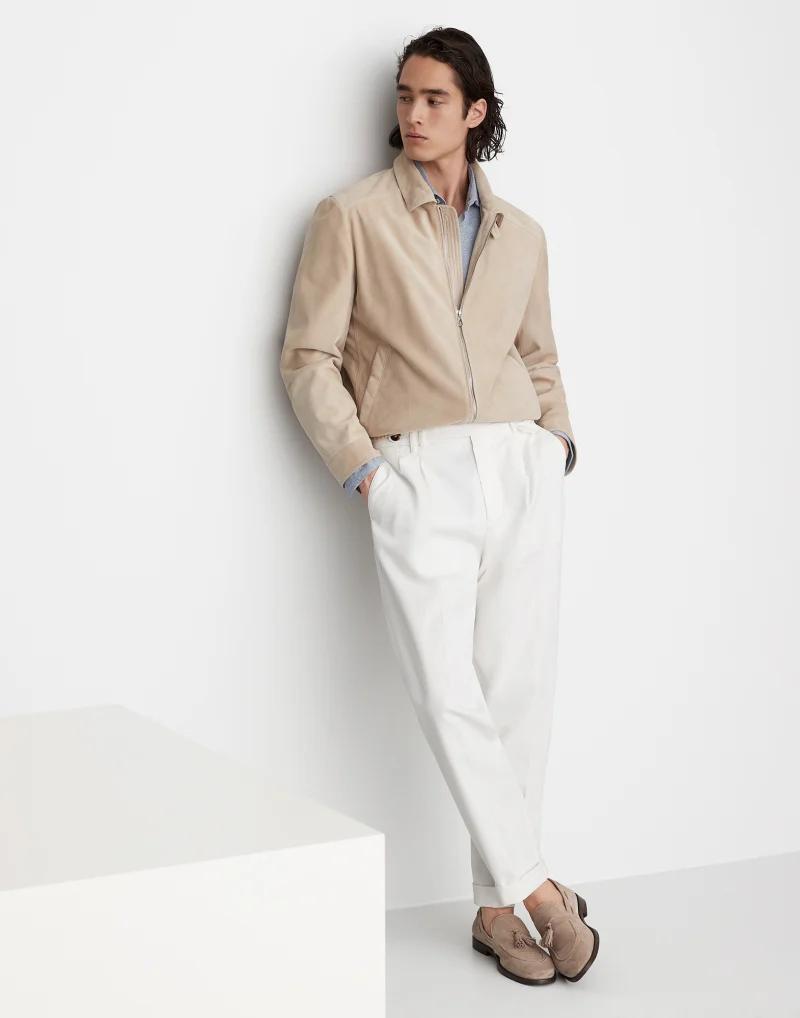 Brunello Cucinelli Natural Denim Shirt