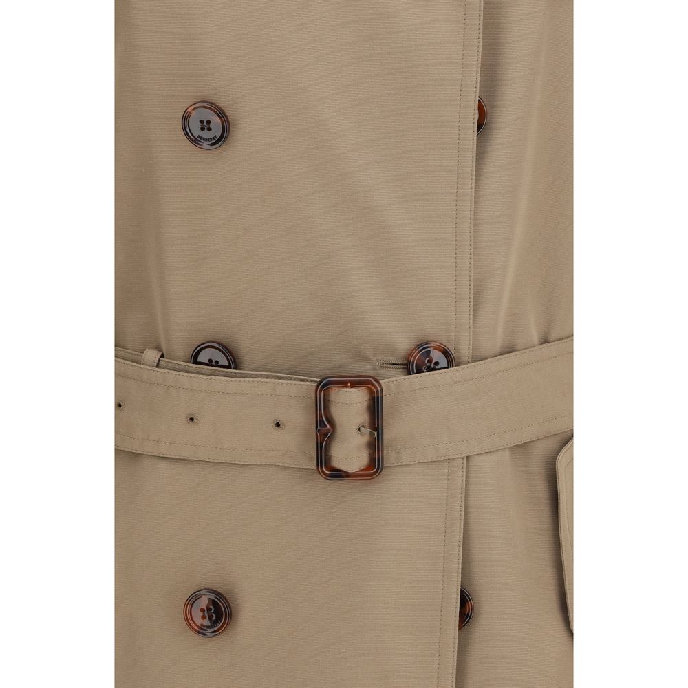 Burberry Brown Silk Coat